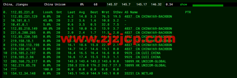 10gbiz：洛杉矶 CU2 VIP 云服务器（CU2 VIP）线路，简单测评