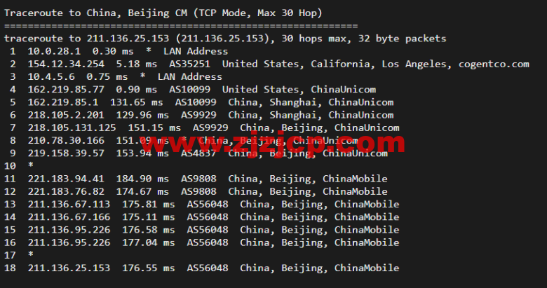 10gbiz：洛杉矶 CU2 VIP 云服务器（CU2 VIP）线路，简单测评