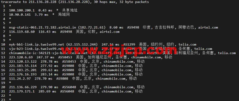 Vultr：印度孟买机房云服务器测评 2022：下载速度、速度延迟、路由丢包、性能测评、流媒体解锁等