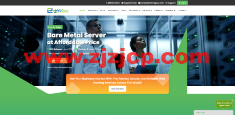 ewebguru：印度服务器，E3-1230/16G 内存/1T SSD 硬盘/10TB 流量/100Mbps 带宽，$91.84/月起，GPU 服务器$262.4/月起