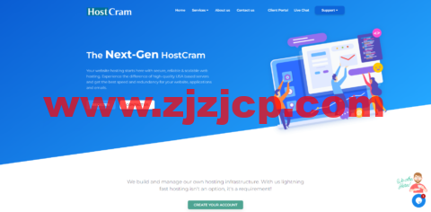 hostcram：美国达拉斯 VPS，i9-11900K 高性能 VPS，1 核/2G 内存/40g NVMe/2T 流量/1Gbps 带宽，首月$2/月，续费$7/月