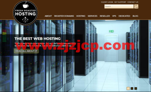 FreshRoastedHosting：美国便宜服务器，Atom D510/4G 内存/64GB SSD+500GB HDD 硬盘，/月起