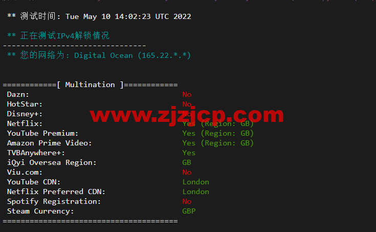 #2022 年 5 月#DigitalOcean：英国伦敦机房简单测评