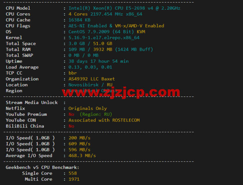 #2022 年 5 月#JustHost：俄罗斯 vps/美国 vps，可自由更换 IP，7.7 元/月起，附新西伯利亚 Rostelecom 机房简单测评（第二次测评）