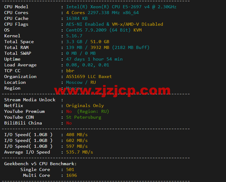 #2022 年 5 月#JustHost：俄罗斯 vps/美国 vps，可自由更换 IP，7.7 元/月起，附莫斯科 DataLine (Tier-3, Moscow)机房简单测评（第二次测评）