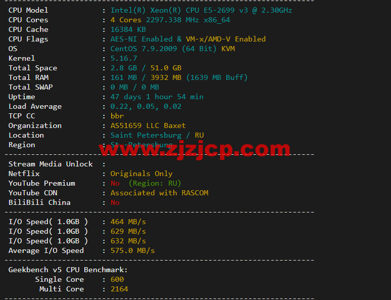 #2022 年 5 月#JustHost：俄罗斯 vps/美国 vps，可自由更换 IP，7.7 元/月起，附圣彼得堡 IQ Data (Tier-3, St. Petersburg)机房简单测评（第二次测评）