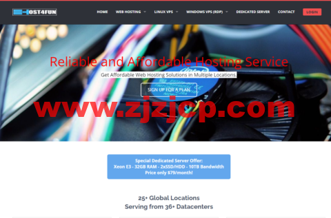 Host4Fun：新加坡 vps，1 核/2G 内存/10GB SSD 硬盘/250GB 流量/1Gbps 带宽，.5/月起，NTT 线路，支持 linux 和 windows