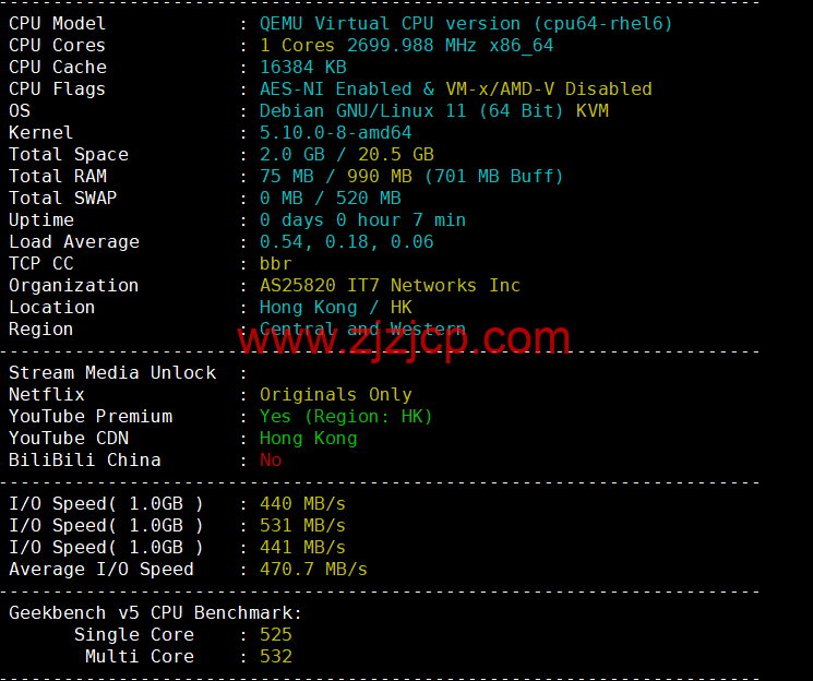 #全新上线#搬瓦工：香港限量版套餐，HK85 机房，移动 CMI 路线，折后年付 74 美元，简单测评