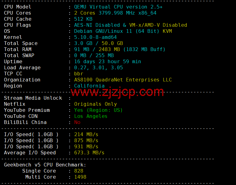 Virmach：AMD Ryzen VPS，$1.75/月起，洛杉矶机房，简单测评