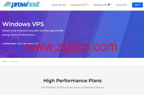 ProwHost：堪萨斯 windows vps，1 核/6G 内存/50G NVME 硬盘/5TB 流量/1Gbps 带宽，$8.42/首月