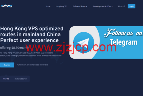 CMIVPS：美国 VPS 新增半年付 8 折优惠，1 核 2G 30GB NVMe，1Gbps@2TB，月付.12，半年付.4，可安装 Windows 中文系统