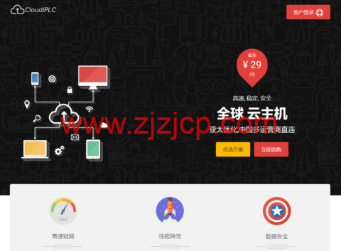 CloudIPLC：沪日 IPLC 专线 VPS（延迟 26ms），中日专线云服务器，月付 79.99 元起