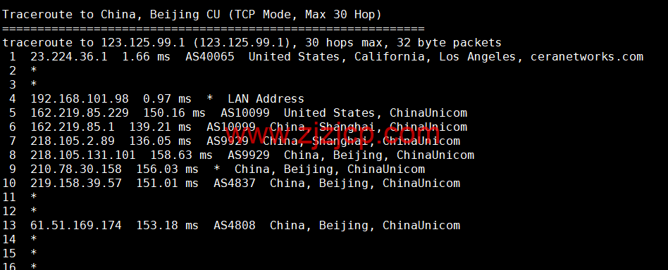 稳爱云：美国 CERA G 口，原生 IP，解锁美区 tiktok，1 核/1G 内存/40G 硬盘/500G 流量/1Gbps 带宽，39 元起，附简单测评