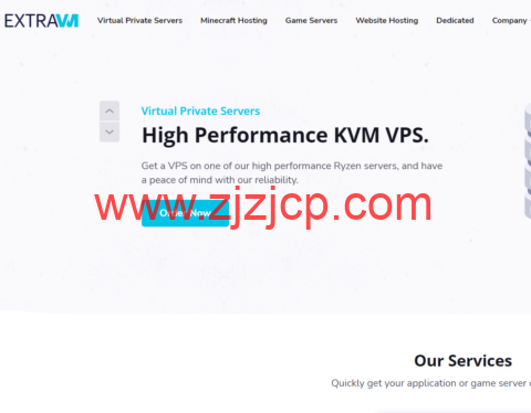 ExtraVM：日本 VPS，E-2388G/DDR4 内存/NVMe 存储，10Gbps 端口不限流量，月付 6.5 美元起
