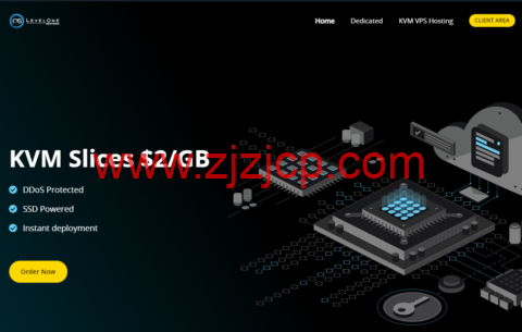 LeveloneServers：美国达拉斯大硬盘存储 VPS，1 核/1G 内存/512G 硬盘/1Gbps@1TB 流量，年付 25 美元起