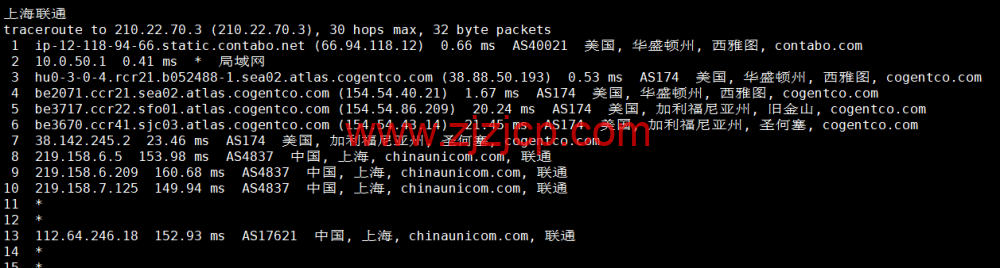 Contabo：美国 vps，西部“西雅图”机房，原生 ip，4 核/8G/200G SSD 或 50 GB NVMe/200Mbps 带宽起，月付€6.99，解锁 tiktok 等流媒体，简单测评