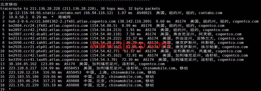 Contabo：美国 vps，东部“纽约”机房，原生 ip，4 核/8G/200G SSD 或 50 GB NVMe/200Mbps 带宽起，月付€6.99，解锁 tiktok 等流媒体，简单测评