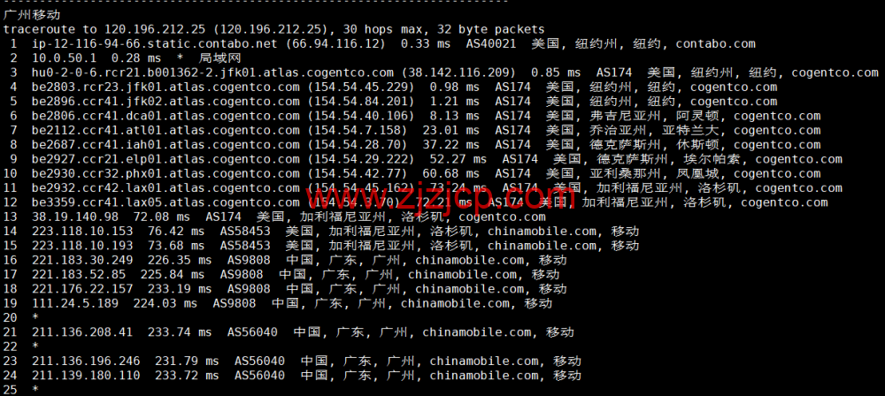 Contabo：美国 vps，东部“纽约”机房，原生 ip，4 核/8G/200G SSD 或 50 GB NVMe/200Mbps 带宽起，月付€6.99，解锁 tiktok 等流媒体，简单测评