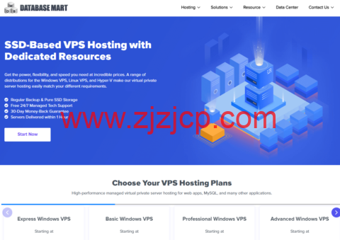 Database Mart：美国 VPS 黑五前 5 折最大优惠，$4.99/月起，终身有效