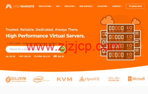 HostNamaste：美国便宜 VPS 促销，1 核/1G 内存/30G 硬盘/1TB 流量/1Gbps 带宽，可选达拉斯或纽约机房，$24 /年