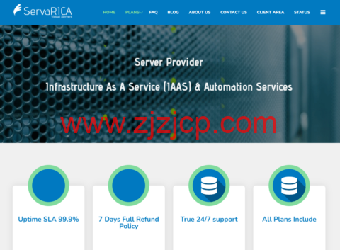 servaRICA：加拿大存储 vps，4 核/10GB 内存/150GB NVMe 硬盘/不限流量/100Mbps 不限或 1Gbps 带宽 4TB 流量，$10.00/月