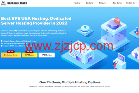 #万圣节优惠#Database Mart：独立服务器/GPU 服务器/VPS，全场直降， class=