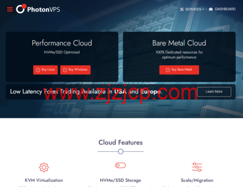 PhotonVPS：美国洛杉矶机房便宜 vps，八折优惠，1 核/2G 内存/30GB NVME/2TB 流量/100Mbps 带宽，$2/月起，可选美国/荷兰/韩国/新加坡/日本等 17 个机房