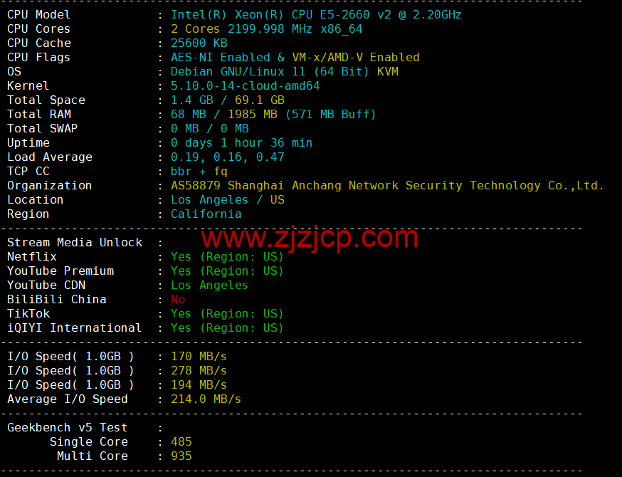 DiyVM：美国 vps，2 核/2G 内存/50G 硬盘/不限流量/8Mbps 带宽，月付 50 元起，简单测评