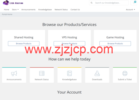 Liga Hosting：达拉斯机房 vps，1 核/1G 内存/25 GB SSD/1TB 流量/1Gbps 带宽，€7,99/年