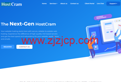 #黑五#HostCram：美国达拉斯机房 i9 高频 VPS，1 核/1GB 内存/11GB NVMe/1TB 流量/1Gbps 带宽，$24/年起，支持 WIndows 系统，免费异地备份