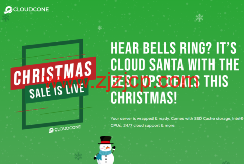 #圣诞促销#CloudCone：美国便宜 VPS，年付$16.79 起，SC2 云服务器$32.94/年起，windows vps，$17.49/月起
