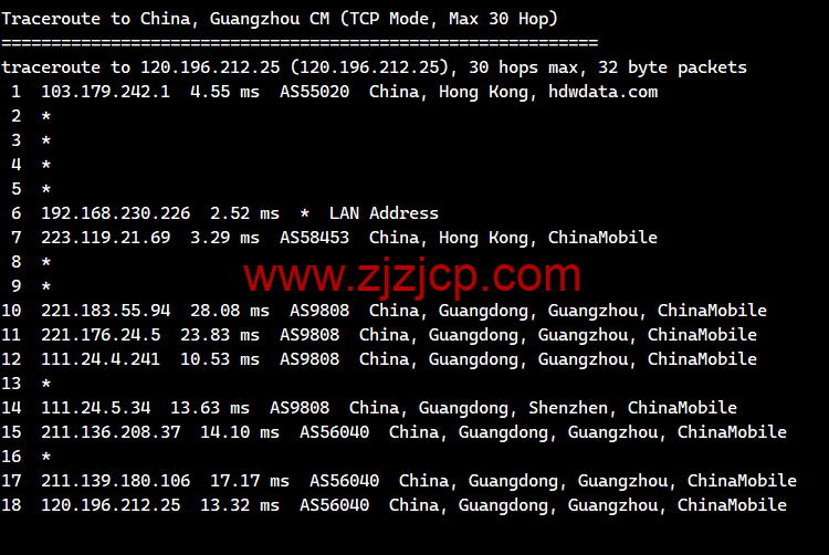 白源云：香港建站 vps，双程 cn2 gia，2 核/2G/60GB SSD/不限流量/2Mbps 带宽，158 元/月起，附简单测评