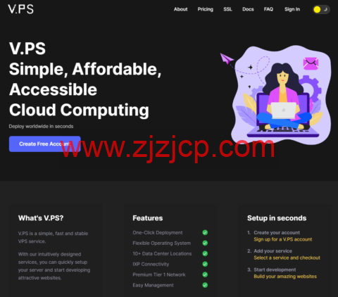 V.PS：新上 Mini Pro Max 系列 VPS，可选中国香港/日本/悉尼/圣何塞/法兰克福等机房，年付 69.95 欧起