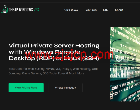vpshostingservice：美国和欧洲 Windows vps，全线五折，2 核/4G 内存/60GB 硬盘/不限流量/1Gbps 带宽，$5.5/月起，可选美国/荷兰/德国 6 大机房