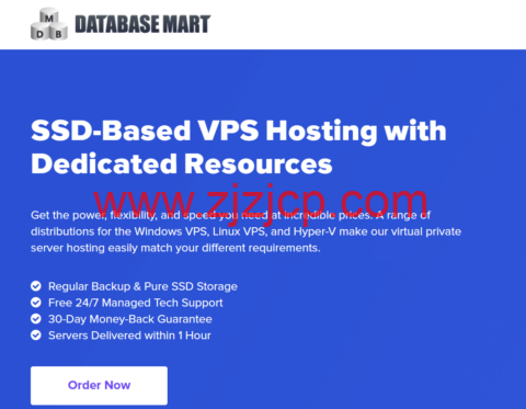 #春季钜惠#DatabaseMart：VPS/GPU 服务器/物理服务器 7 折，$4.9/月起，可选达拉斯/丹佛/堪萨斯机房