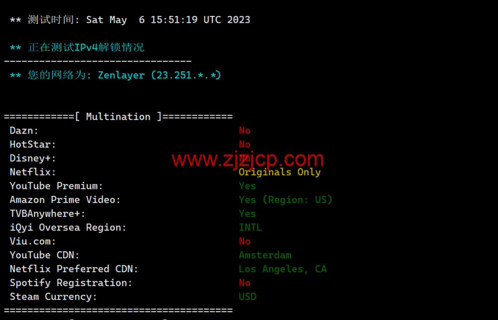 莱卡云：美国 CN2 GIA 线路 vps，zenlayer 数据中心，三网优化线路，支持 ChatGPT，35 元/月起，附简单测评
