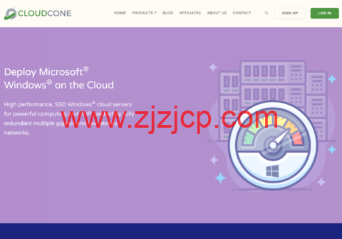CloudCone：便宜美国 windows vps，2 核/4G 内存/60GB SSD/3TB 流量/1Gbps 带宽，$17.49/月起，免费快照备份