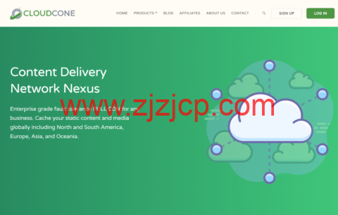 CloudCone：推出 CDN 服务，$11.99/年起，最多全球 36 个节点