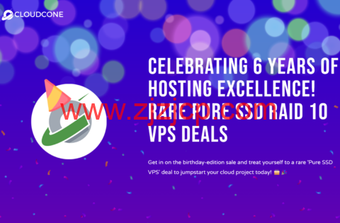 CloudCone：洛杉矶机房 vps，2 核/1GB/50GB/3TB 月流量/1Gbps 带宽，$16.5/年