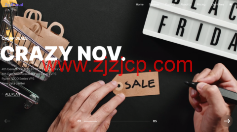 #黑五#Zgovps：1 核/1GB/20GB/2TB/1Gbps 带宽，$12.9/年，可选日本 IIJ/德国/洛杉矶 AS4837 等机房