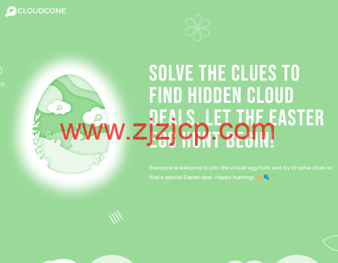 #复活节促销#CloudCone：洛杉矶 QN 机房，1 核/1GB/55GB/3TB@1Gbps 带宽，.3/年
