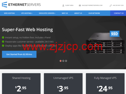 EtherNetServers：特价 VPS，年付仅需 14.95 美元起，1 核/1GB 内存/40GB 存储/2TB 流量@10Gbps，可选洛杉矶/新泽西/迈阿密/德国机房