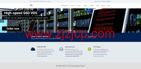 ITLDC：不限流量 VPS 五折，€19/年起，可选美国/新加坡/荷兰/德国等 17 机房