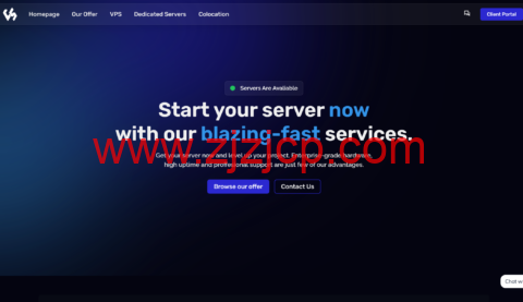 Chunkserve：荷兰 vps，1 核/3GB/40GB/10TB@2Gbps 带宽，€9.99/年