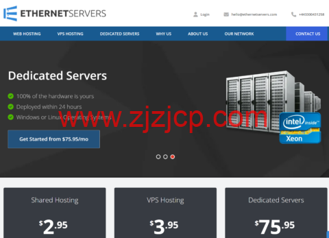 EtherNetservers：美国/德国 vps，1 核/1GB/25G SSD/2TB@10Gbps 带宽，月付 1.97 美元起