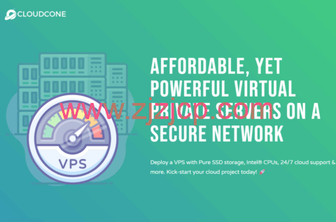 CloudCone：洛杉矶 vps，1 核/1GB/14G SSD/1TB@1Gbps 带宽，$20/年