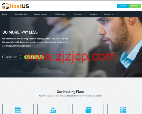 HostUS：美国/英国/香港/新加坡等多机房 VPS，年付 25 美元起，支持自助上传 ISO 挂载安装系统