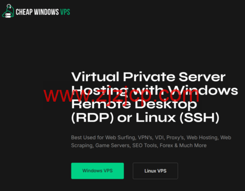 vpshostingservice：美国纽约州布法罗（高性能）Windows vps，2 核/5G 内存/75GB 硬盘/不限流量/1Gbps 带宽，$59/年