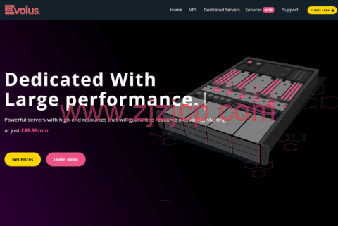 Evolushost：维也纳 vps/德国 vps，1 核/2GB/32GB NVMe/10~40Gbps 带宽，€3.59/月