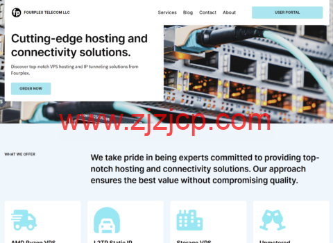 Fourplex：美国纽约大硬盘 VPS 五折特惠 月付 3.5 美元起 1T 硬盘 10Gbps 不限流量